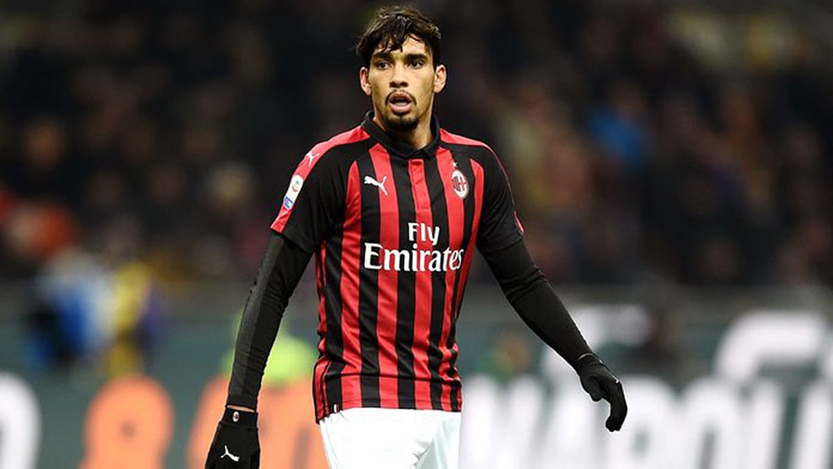 এসি মিলানের মিডফিল্ডার লুকাস পাকেতা। ছবি - এএফপি