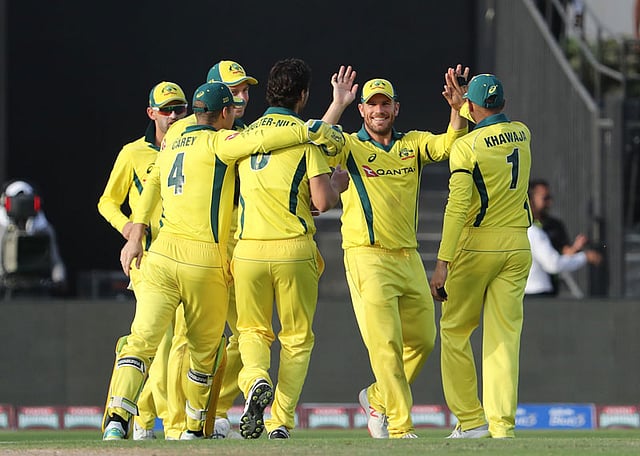 বিশ্বকাপের আগেই নিজেদের ফিরে পেয়েছে অস্ট্রেলিয়া। ছবি: এএফপি