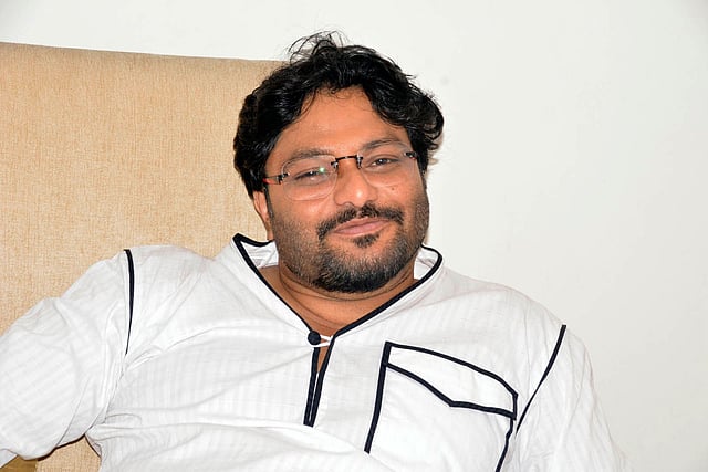 বাবুল সুপ্রিয়। ছবি: ভাস্কর মুখার্জি