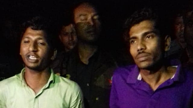 গ্রেপ্তার দুইজন। ছবি: সংগৃহীত