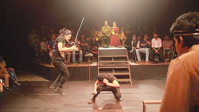 হ্যামলেট নাটকের দৃশ্য