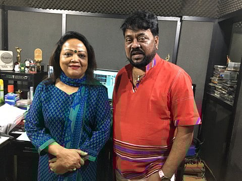 ‘আমাদের কণ্ঠ’ অনুষ্ঠানের জন্য তৈরি গানে কণ্ঠ দিয়েছেন সাবিনা ইয়াসমিন ও এন্ড্রু কিশোর