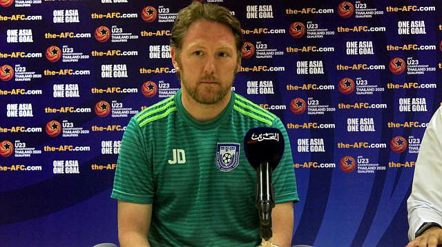 জাতীয় ফুটবল দলের কোচ জেমি ডে। ফাইল ছবি