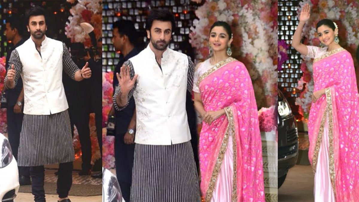 সুইজারল্যান্ডের সেন্ট মরিসের অনুষ্ঠানে রণবীর কাপুর ও আলিয়া ভাট