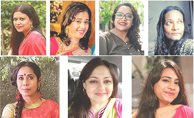 চয়নিকা চৌধুরী, জিনাত হাকিম, নাজনীন হাসান, মাতিয়া বানু, শ্রাবণী ফেরদৌস, ফাহমিদা ইরফান, প্রীতি দত্ত