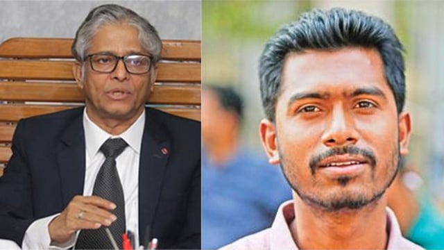 উপাচার্য মো. আখতারুজ্জামান ও ডাকসুর ভিপি নুরুল হক