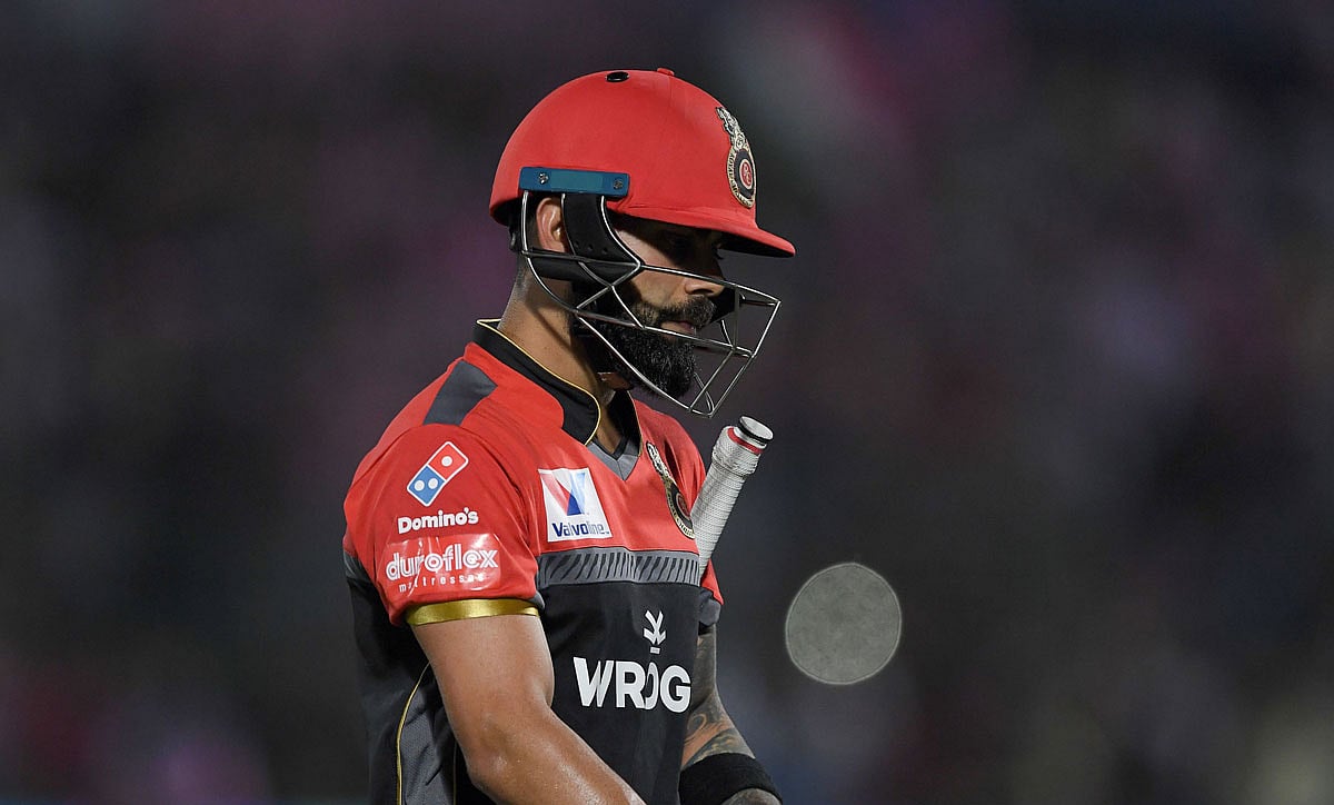 টানা হারে হতাশ কোহলি। ছবি: এএফপি