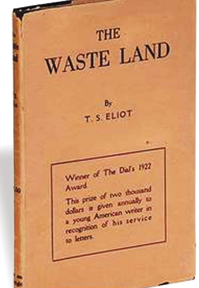 ওয়েস্ট ল্যান্ড–এর প্রথম সংস্করণের প্রচ্ছদ, ১৯২২