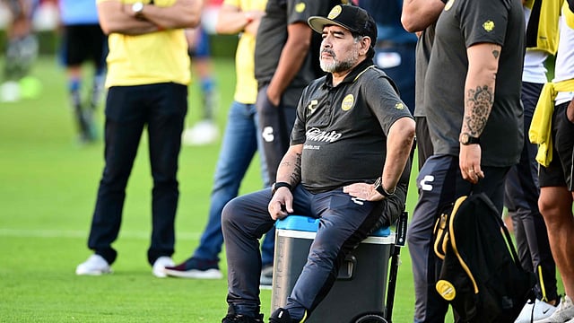 আবারও বিতর্কে ম্যারাডোনা। ছবি : এএফপি