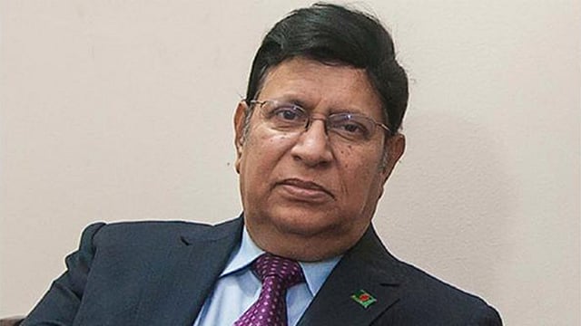 পররাষ্ট্রমন্ত্রী এ কে আবদুল মোমেন। ফাইল ছবি