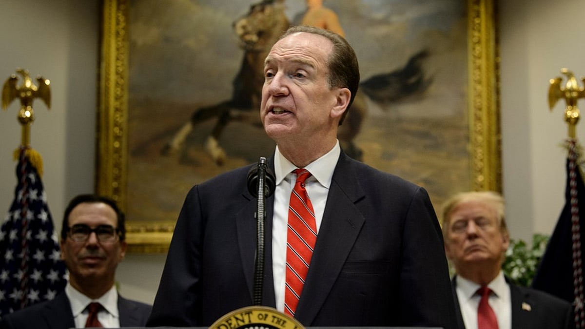 বিশ্বব্যাংকের নতুন প্রেসিডেন্ট ডেভিড ম্যালপাস। ছবি: এএফপি