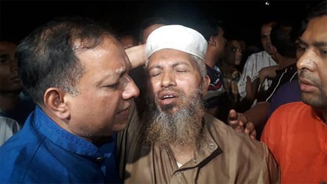 সুবিচার চাইলেন বাবা এ কে এম মুসা। ছবি: আসাদুজ্জামান।