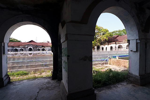 সিলেটের ঐতিহ্যবাহী আবু সিনা ছাত্রাবাস। ছবি: সংগৃহীত