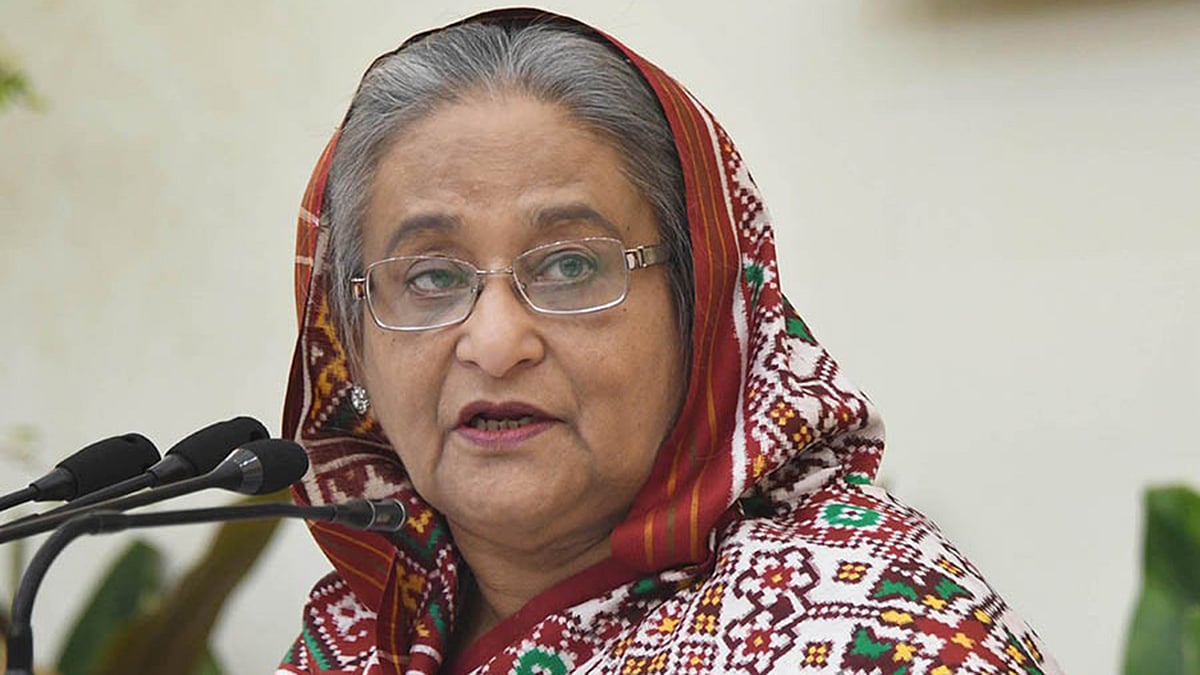 প্রধানমন্ত্রী শেখ হাসিনা। ফাইল ছবি