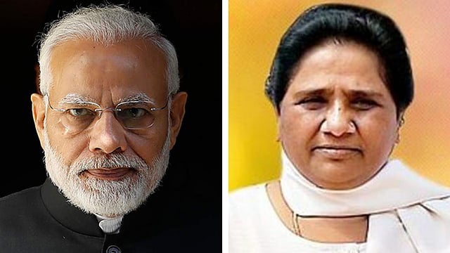 নরেন্দ্র মোদি ও  মায়াবতী