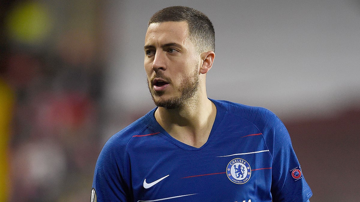 পরের মৌসুমে চেলসির জার্সিতে খেলবেন হ্যাজার্ড? ছবি: এএফপি