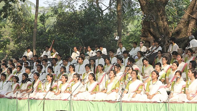 ছায়ানটের বর্ষবরণের আয়োজন। ছবি: আবদুস সালাম