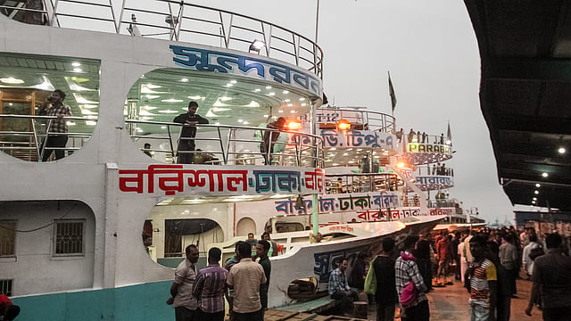 বরিশাল লঞ্চঘাট। ফাইল ছবি