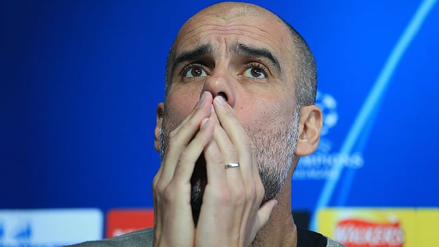 সিটিকে এবারও সেমিতে তুলতে পারলেন না গার্দিওলা। ছবি : এএফপি