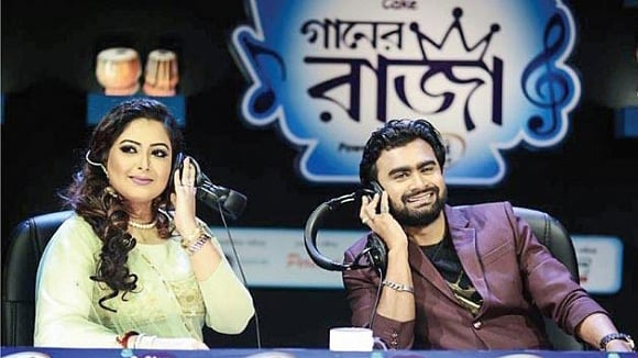 প্রতিযোগিতার প্রধান দুই বিচারক কোনাল ও ইমরান। ছবি: সংগৃহীত