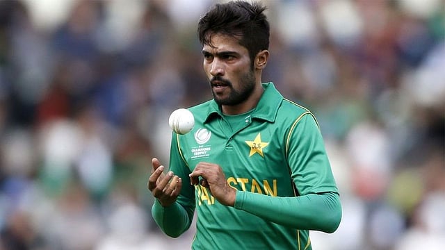 মোহাম্মদ আমির। ছবি: এএফপি