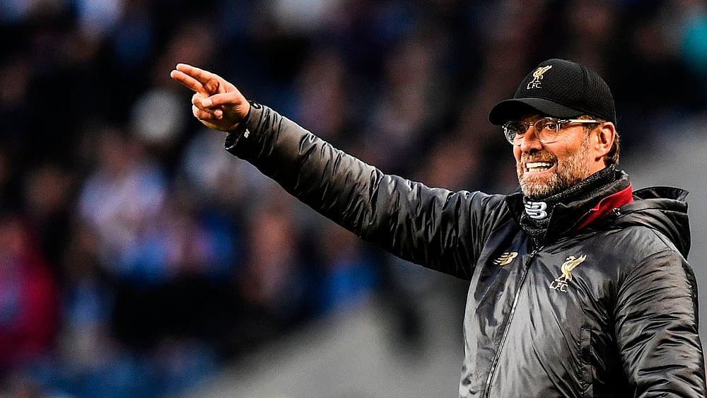 ইউরোপে এক অনন্য রেকর্ড আছে ক্লপের। ছবি : এএফপি