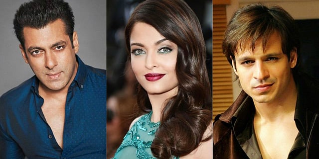 সালমান খান, ঐশ্বরিয়া রাই বচ্চন ও বিবেক ওবেরয়