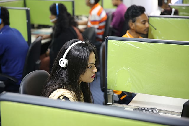 সব শ্রেণির মানুষের চাকরির সুযোগ রয়েছে বিপিও সেক্টরে। ছবি: প্রথম আলো