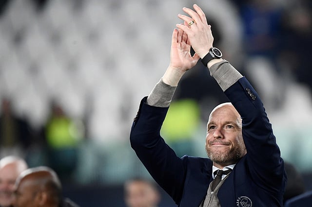 টেন হাগের হাত ধরেই হচ্ছে আয়াক্স-বিপ্লব। ছবি : এএফপি