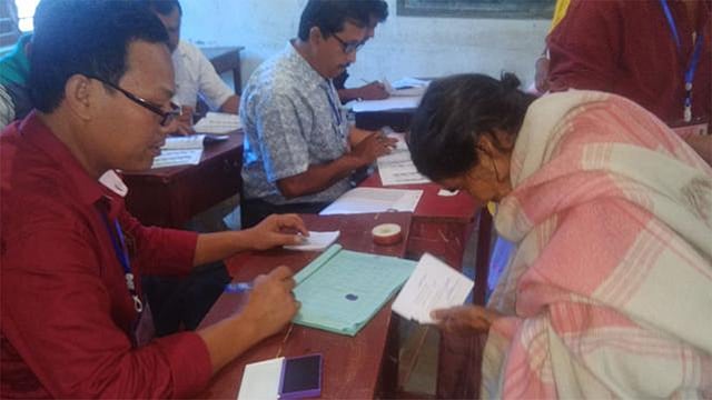 উত্তর–পূর্ব ভারতে শেষ দফার ভোট গ্রহণ । ছবি: প্রথম আলো