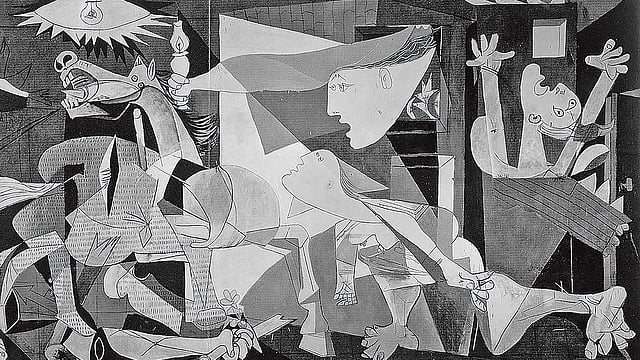 ১৯৩৭ সালের মে মাসে ফ্রান্সের প্যারিসে পাবলো পিকাসো আঁকতে শুরু করেন তাঁর জগৎখ্যাত চিত্রকর্ম ‘গোয়ের্নিকা’