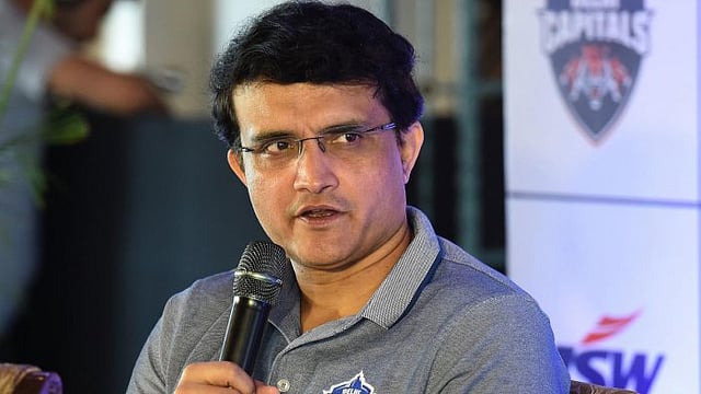 সৌরভ গাঙ্গুলি। ছবি: এএফপি