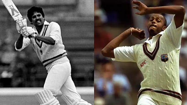 কপিল দেব ও কোর্টনি ওয়ালশ