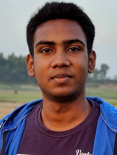 নিহত এইচএসসি পরীক্ষার্থী নাজিউর রহমান নাহিদ। ছবি: সংগৃহীত