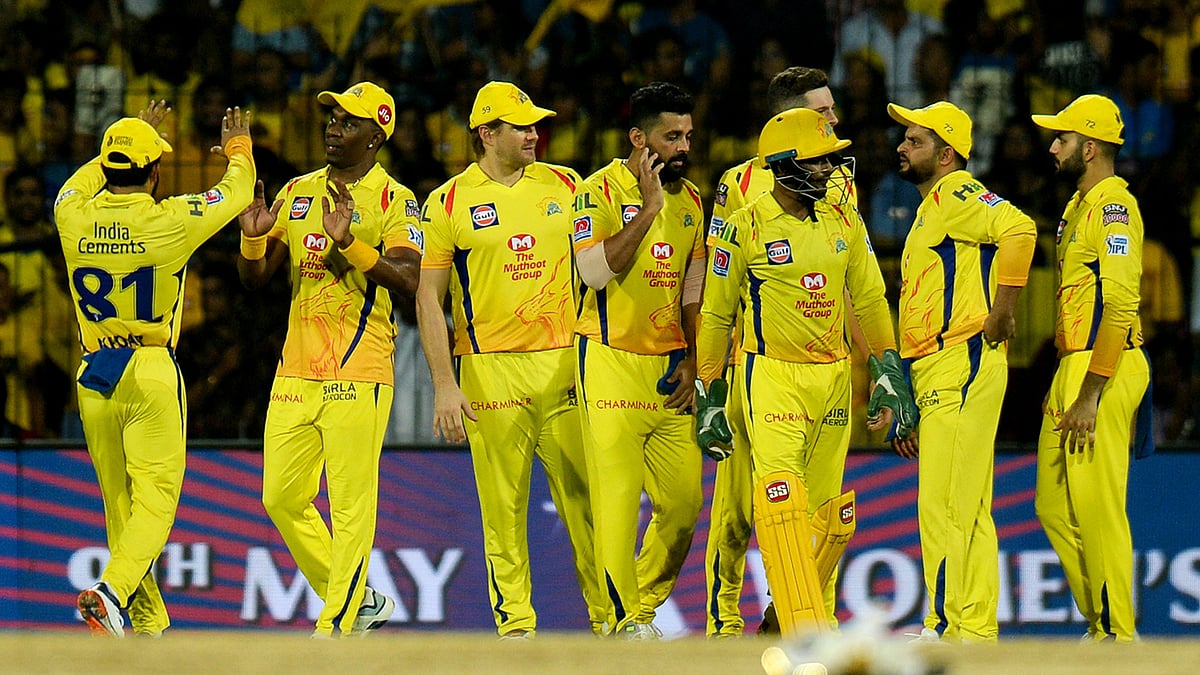 আবারও প্লে-অফে চেন্নাই। ছবি : এএফপি