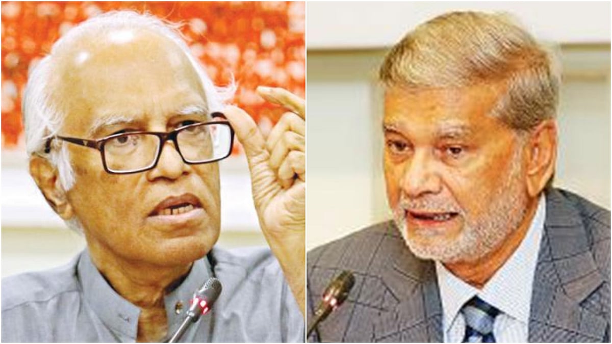 অর্থনীতিবিদ ওয়াহিদউদ্দিন মাহমুদ, পরিকল্পনামন্ত্রী আবদুল মান্নান