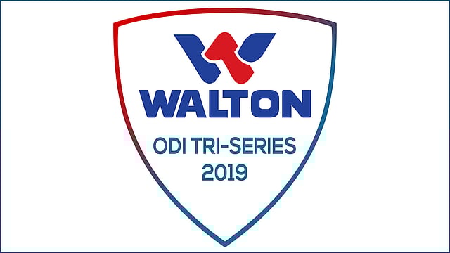 ত্রিদেশীয় সিরিজের লোগো। ছবি: ওয়ালটন