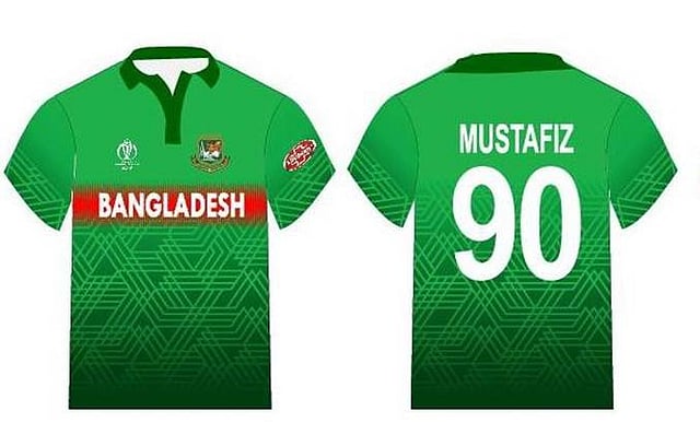 চূড়ান্ত হওয়া সবুজ জার্সি।