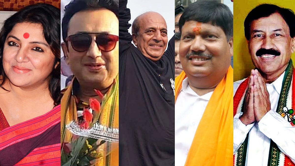 লকেট চট্টোপাধ্যায়, জয় বন্দ্যোপাধ্যায়, দীনেশ ত্রিবেদি, অর্জুন সিং ও প্রসূন বন্দ্যোপাধ্যায়