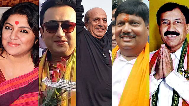 লকেট চট্টোপাধ্যায়, জয় বন্দ্যোপাধ্যায়, দীনেশ ত্রিবেদি, অর্জুন সিং ও প্রসূন বন্দ্যোপাধ্যায়