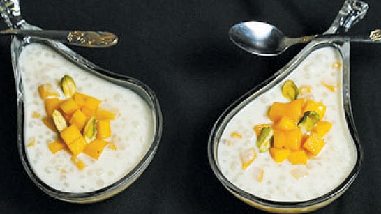 সাগু–আমের পায়েস