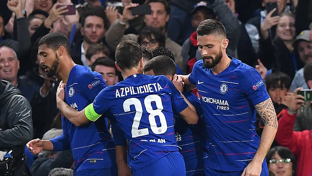 টাইব্রেকার জিতে ইউরোপা লিগের ফাইনালে উঠেছে চেলসি। ছবি: এএফপি