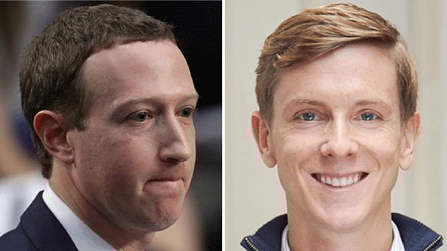 মার্ক জাকারবার্গ ও ক্রিস হিউজ