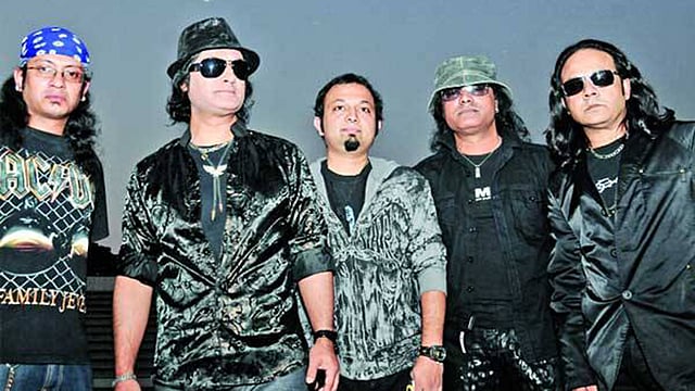 মাইলস ব্যান্ডের সদস্যরা। ছবি: সংগৃহীত