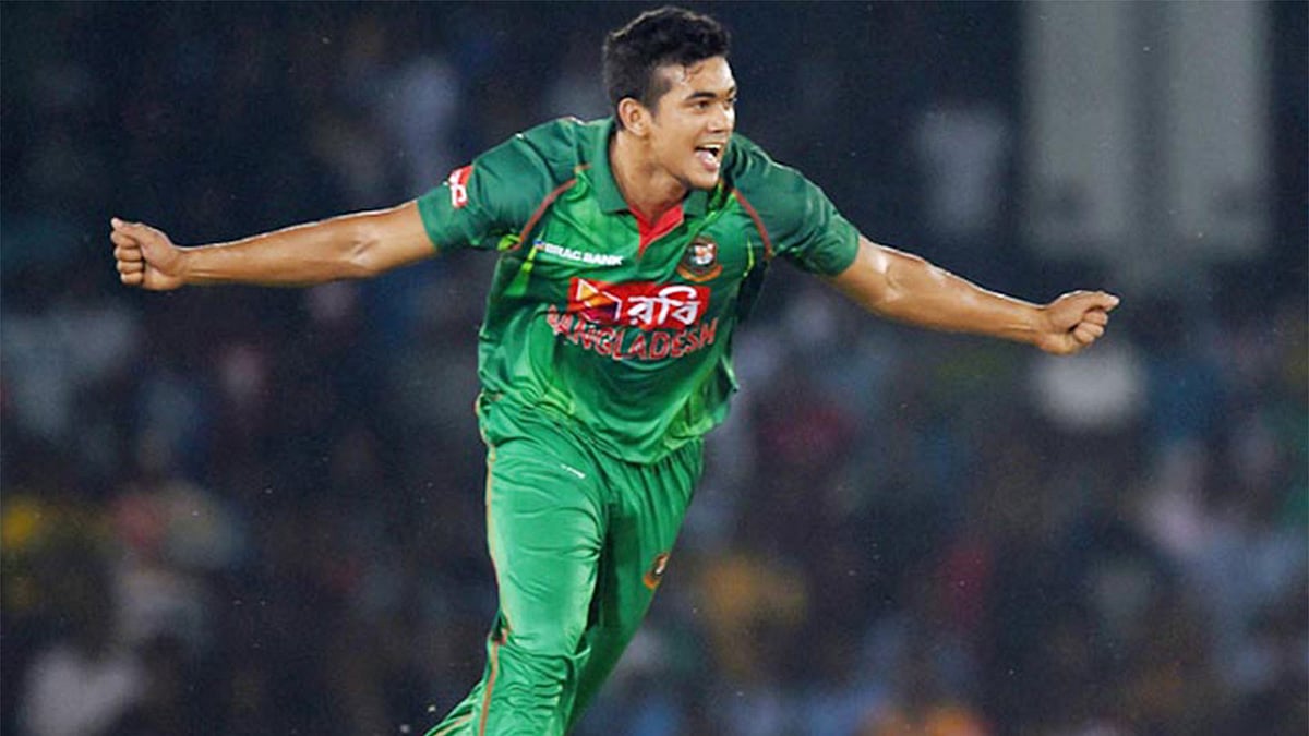 আয়ারল্যান্ড সিরিজ শেষেই দেশে ফিরবেন তাসকিন? ফাইল ছবি
