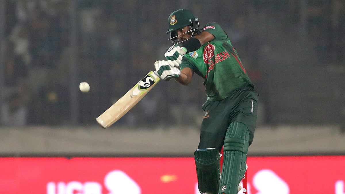লিটন খেলতে পারেন আজ। ফাইল ছবি