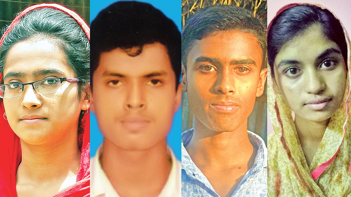 নাসরিন আক্তার, আবুল হোসেন, মারুফ ইসলাম, আয়েশা সিদ্দিকা