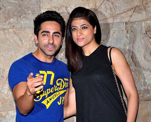 আয়ুষ্মান খুরানা ও তাহিরা কাশ্যপ