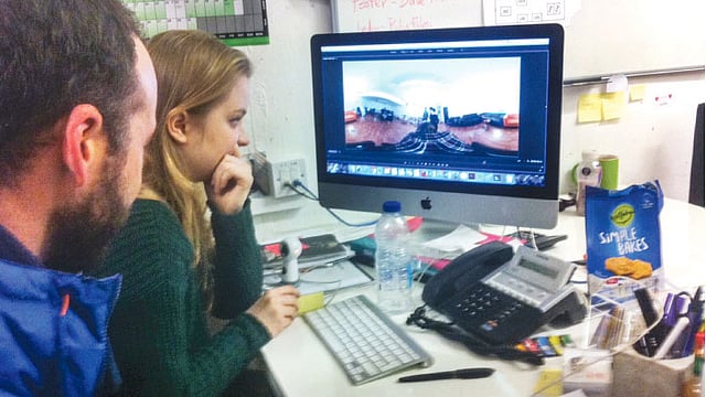 ভার্চ্যুয়াল রিয়েলিটি তৈরি হচ্ছে ধাপে ধাপে। ছবি: সংগৃহীত