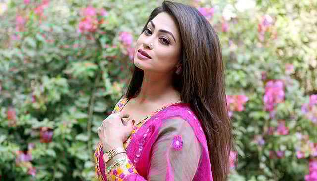 চিত্রনায়িকা পপি: ছবি: ফেসবুক থেকে নেওয়া